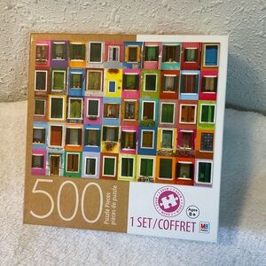 PUZZLE ~ 500 pc ~ Windows by Milton Bradley